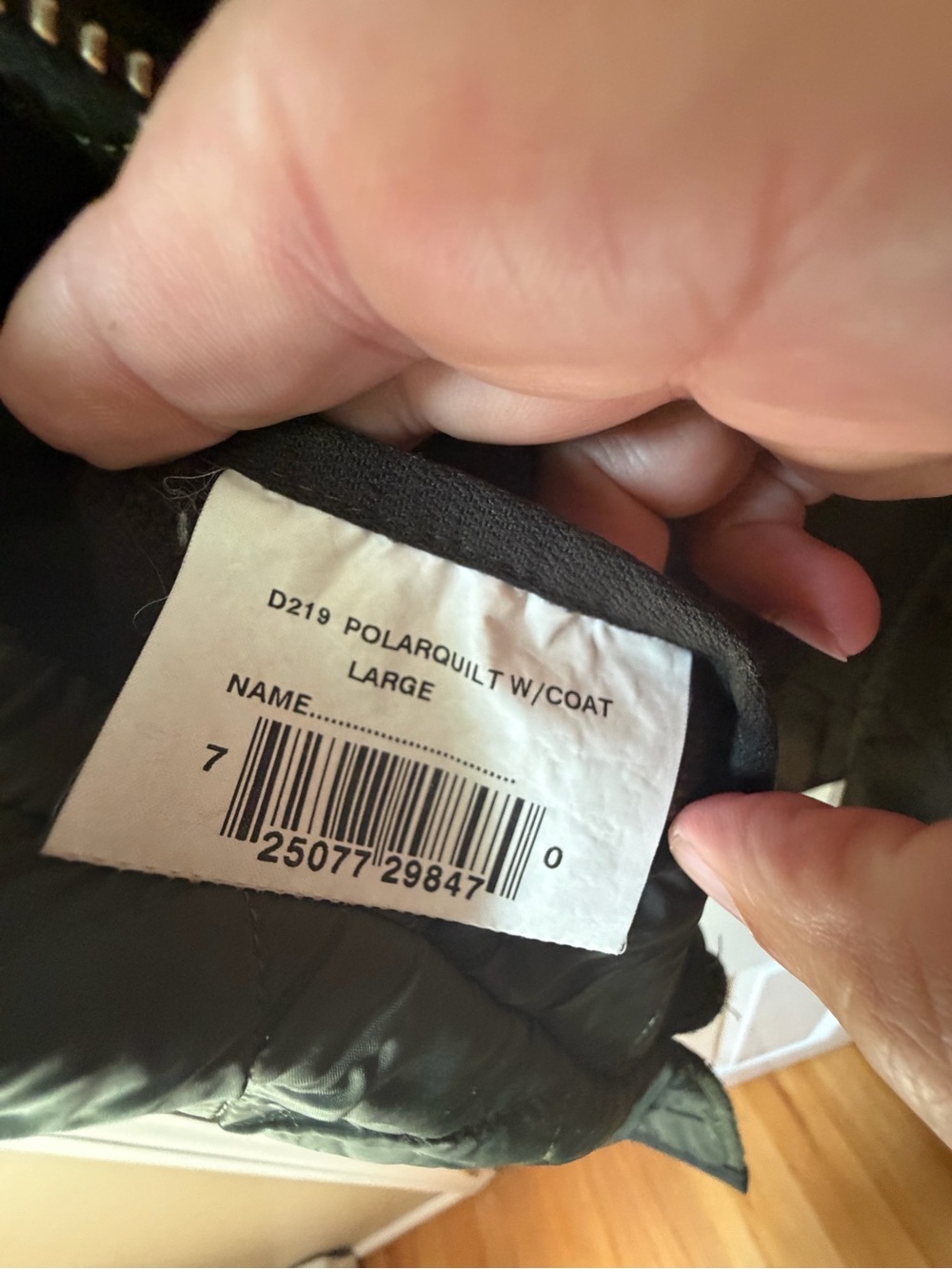 Barbour Polarquilt Waistcoat Zip In Liner Gilet Olive Green Mens Large L 42 44 - Picture 5 of 11